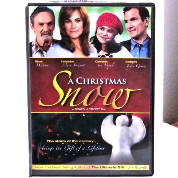 A CHRISTMAS SNOW DVD Muse Watson, Catherine Mary Stewart, Cameron Ten Napel - Picture 1 of 5